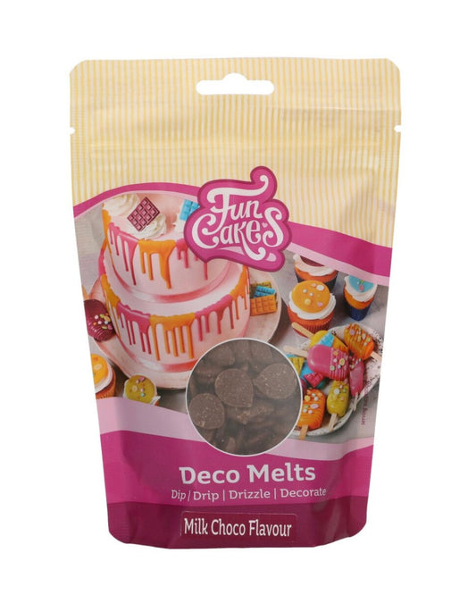 Funcakes Deco Melts Milchschoko Geschmack 250 g