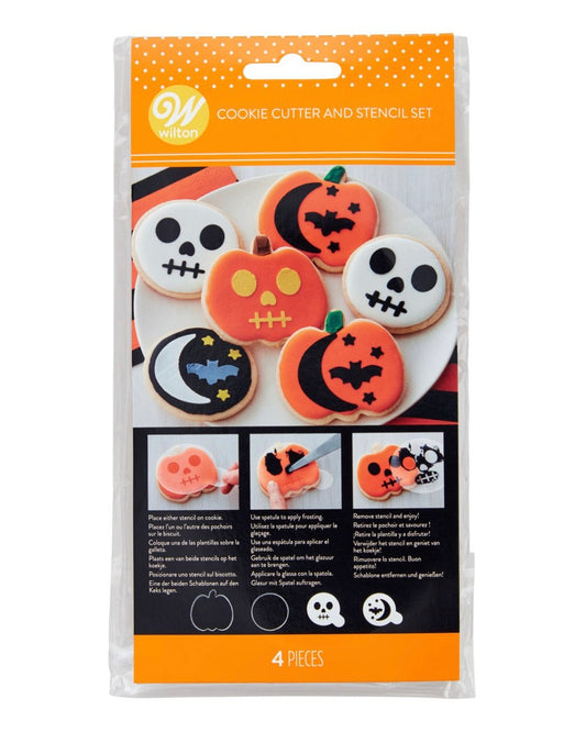 Wilton Ausstecher & Schablonen Set Halloween